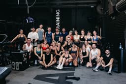 Post-session recovery in the sauna at The Yard Gym Kirrawee, located in the Shire, after a strength and conditioning session